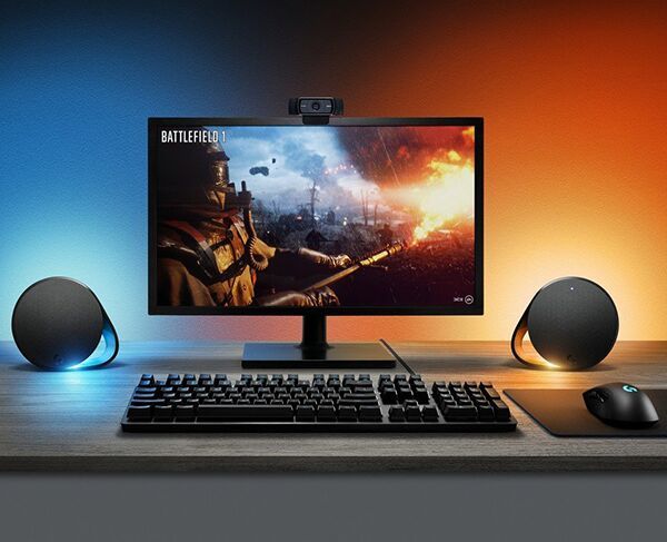 Logitech G560 LightSync PC Gaming Speakers - Black